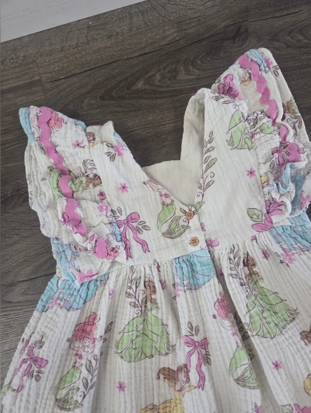 Girls Disney Princess Gauze Dress Size 4t